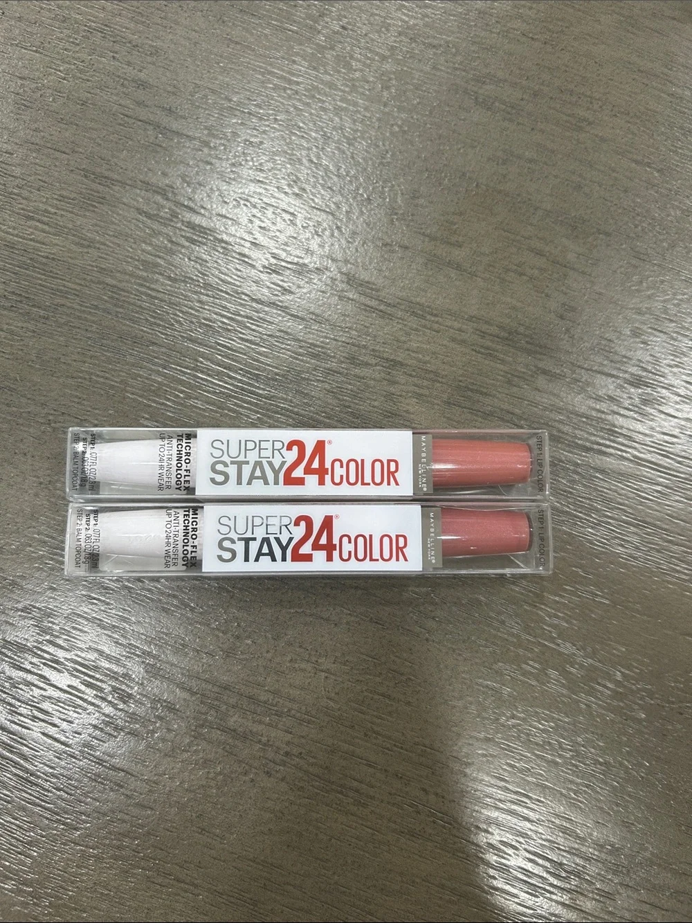 2X Maybelline Super Stay 24 Color Liquid Lipstick #055 perpetual plum